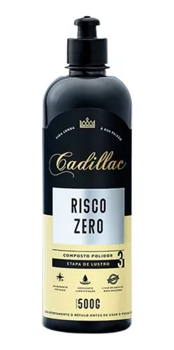 COMPOSTO POLIDOR RISCO ZERO LUSTRO 500G CADILLAC