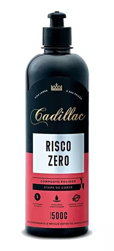 COMPOSTO POLIDOR RISCO ZERO CORTE 500G CADILLAC