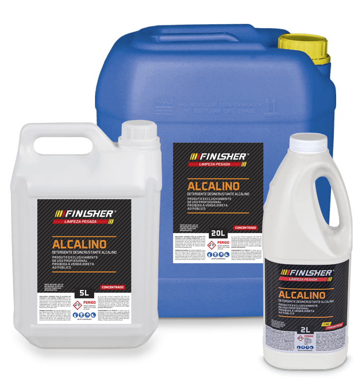 DETERGENTE DESINCRUSTANTE ALCALINO 20L - FINISHER