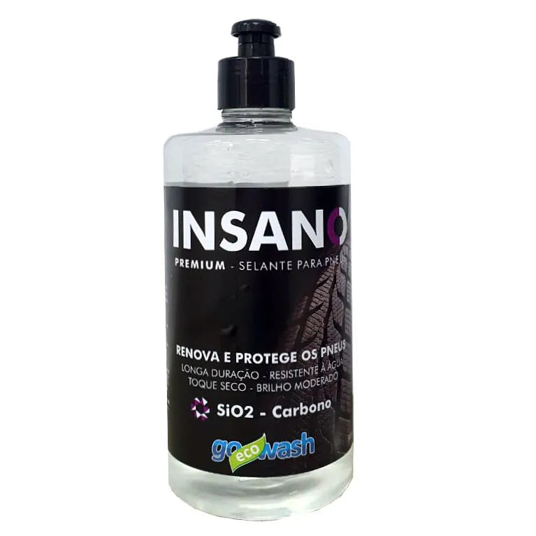 INSANO SELANTE SINTETICO PARA PNEUS COM SIO2 500ML - GO ECO WASH