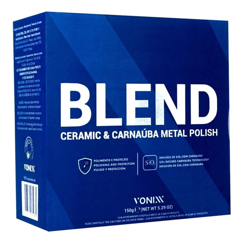 COMPOSTO POLIDOR DE METAL BLEND METAL POLISH 150G