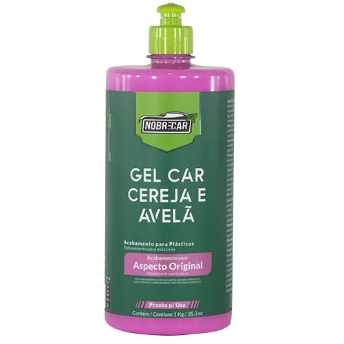 GEL CAR CEREJA  1KG PARA PLÁSTICOS NOBRECAR