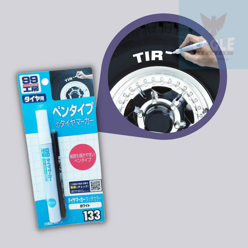 CANETA P/ PNEU - BRANCA TIRE MARKER WHITE SOFT99