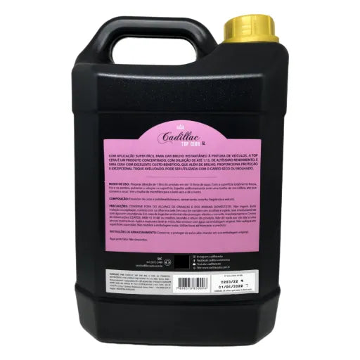 TOP CERA LIQUIDA 5 LITROS CADILLAC