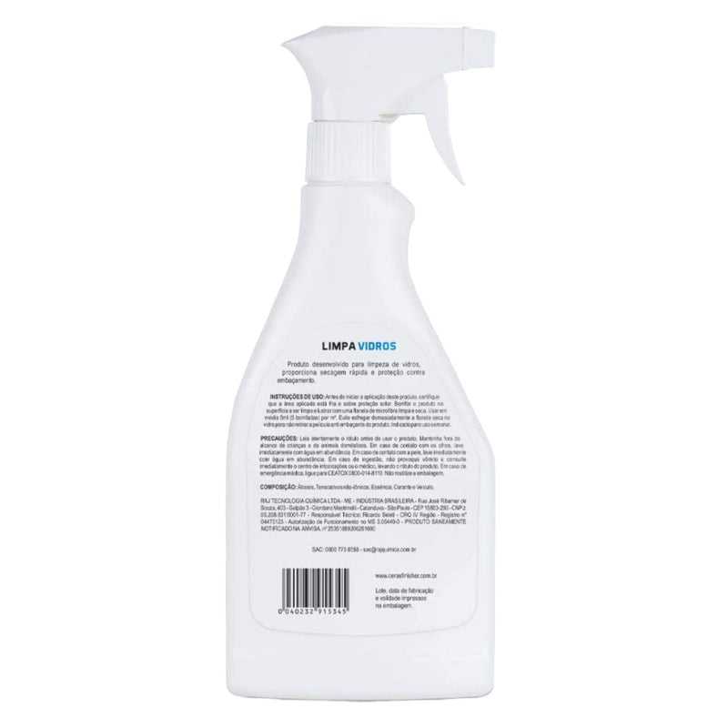 LIMPA VIDROS SPRAY 500ML - FINISHER