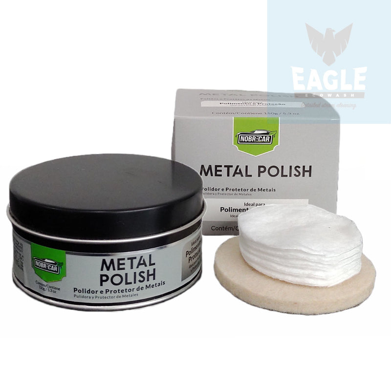 METAL POLISH POLIDOR E PROTETOR DE METAIS 150G - NOBRE CAR