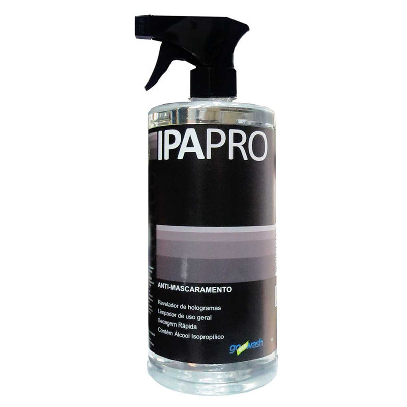 LIMPADOR E REVELADOR DE HOLOGRAMAS IPA PRO 1 LITRO - GO ECO WASH