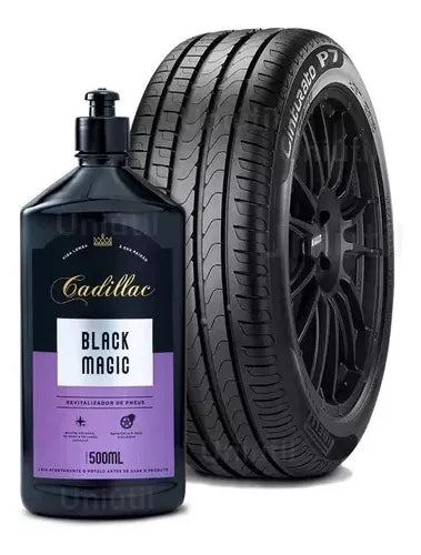 BLACK MAGIC REVITALIZADOR DE PNEUS 500 ML CADILLAC