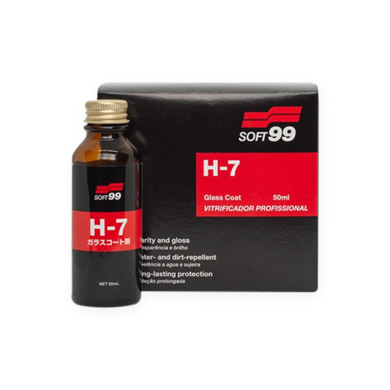 KIT VITRIFICADOR DE PINTURA GLASS COAT H7 - 50ml