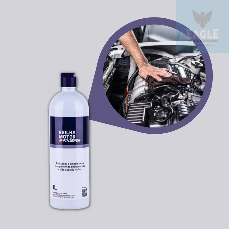 VERNIZ DE MOTOR 1LT PROTEGE PLASTICO E BORRACHA