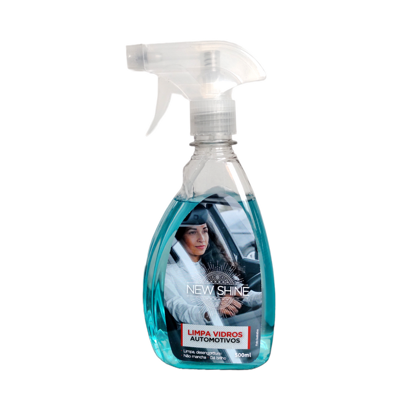 LIMPA VIDROS AUTO 500ML  -  NEW SHINE